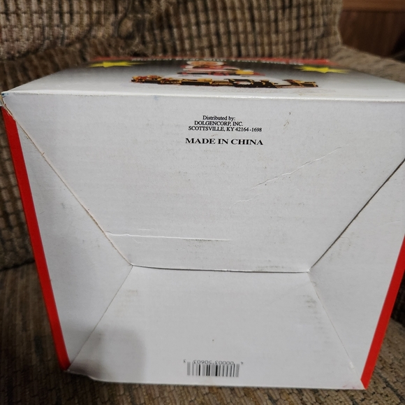 Holiday Time Musical Christmas Bear With Train Wind Up Figure Works Great - Picture 8 of 12